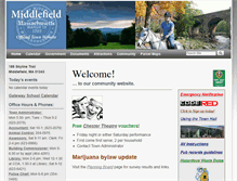 Tablet Screenshot of middlefieldma.net